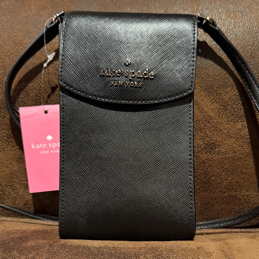 Kate Spade Staci Saffiono Leather Cross Body